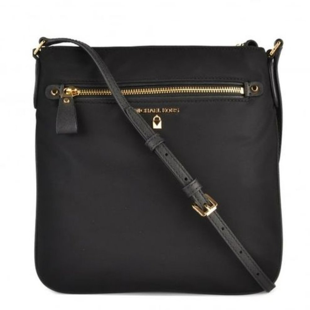 Michael Kors Kelsey Nylon Crossbody Messenger Bag Admiral